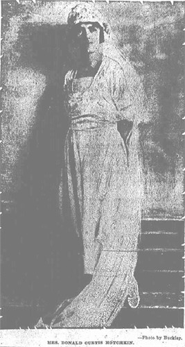 Berta Marie Evens Hotchkin
wife of Donald Curtis Hotchkin