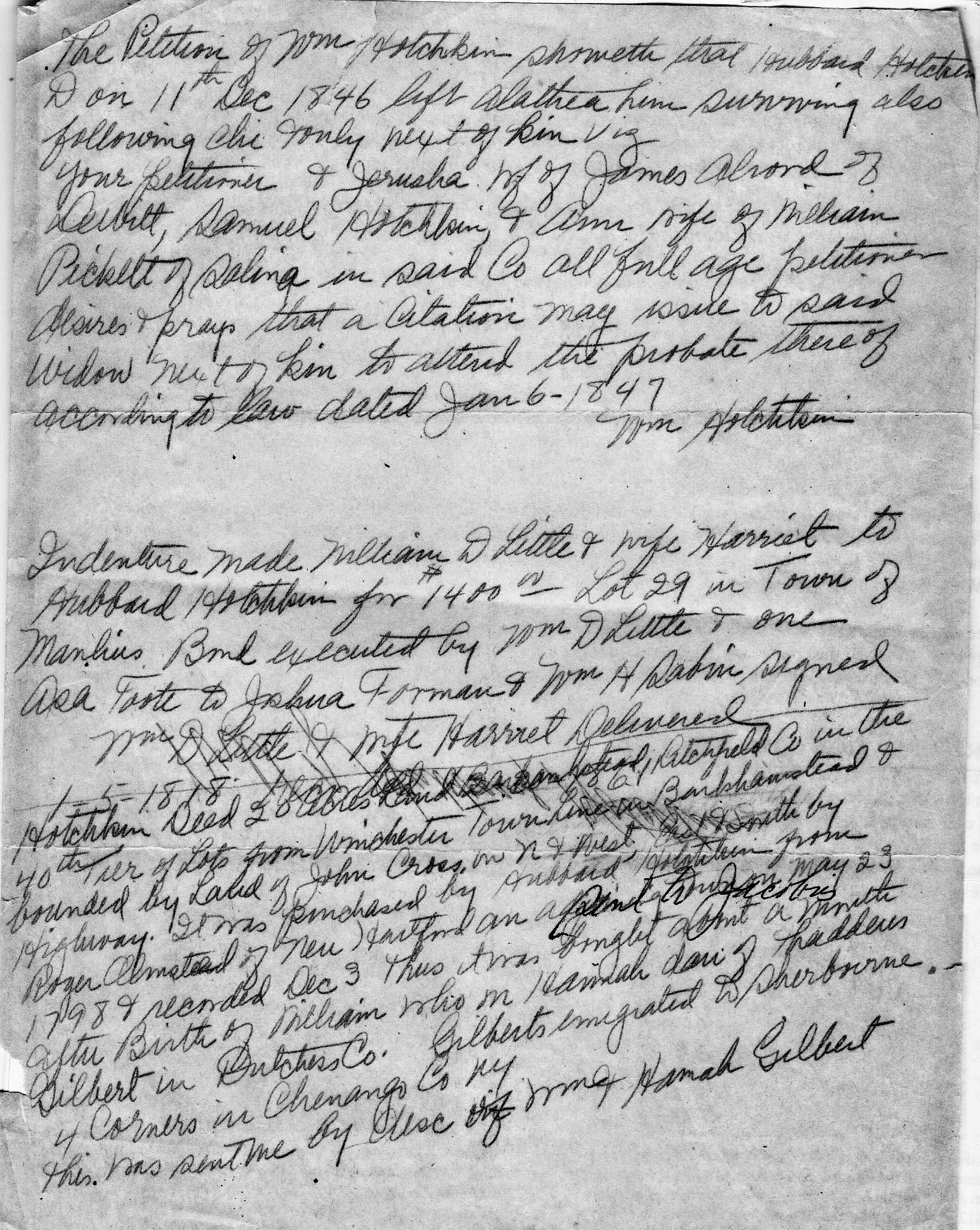 Hubbard Hotchkin Deed pg1