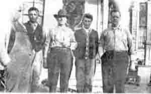 James Havey Hotchkin, second from the left.