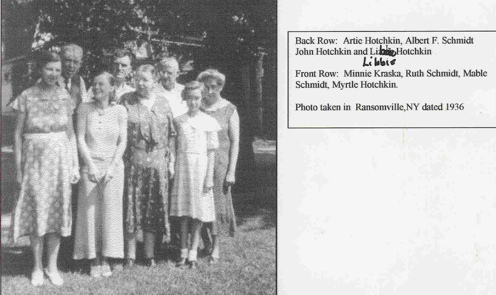 Ruth Martha Laster Schmidt
wife of Albert Herman Schmidt